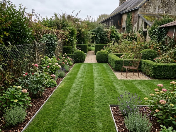 Jardin après réalisation